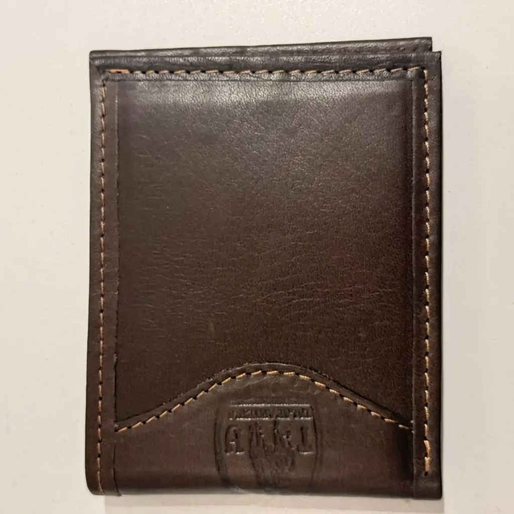 BILLE DÓLAR GR C/ VOL CUERO HABANO (108)