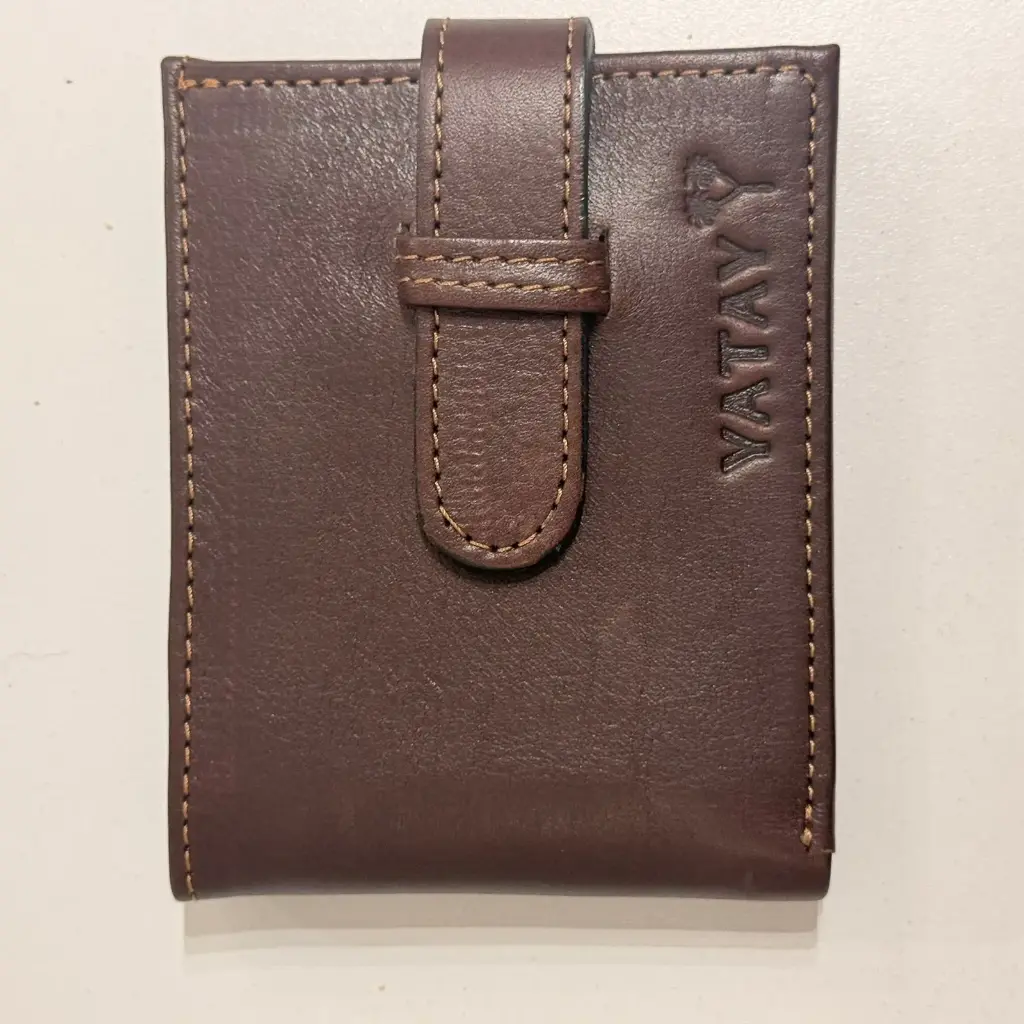 BILLETERA CON RABILLO CUERO BRIDGE (8143)