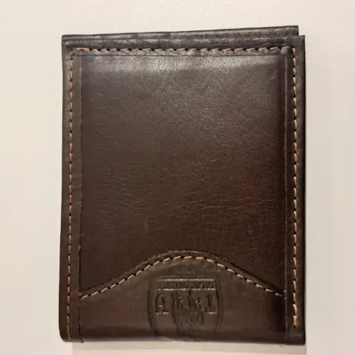 [BIL-002H] BILLE DÓLAR GR C/ VOL CUERO HABANO (108)